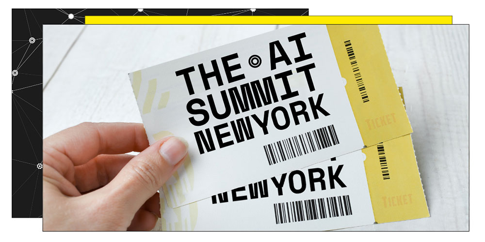 Photo showing The AI Summit New York passes